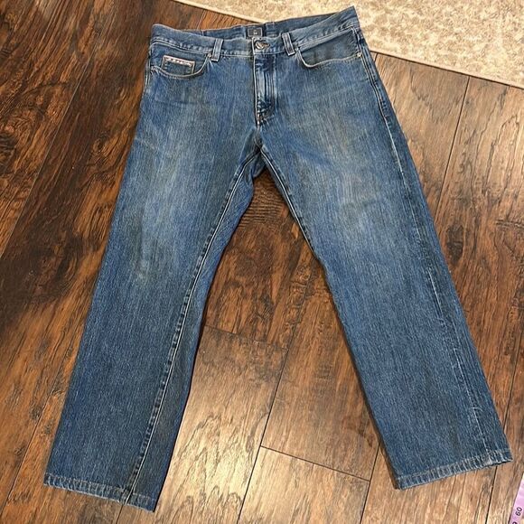 Z Zegna high end jeans size 34 / 28 100% cotton EUC made in Romania